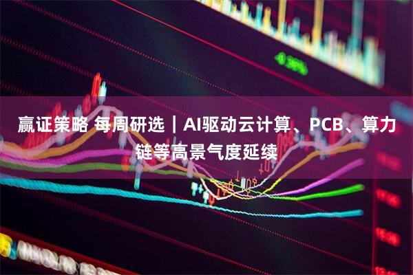 赢证策略 每周研选｜AI驱动云计算、PCB、算力链等高景气度延续